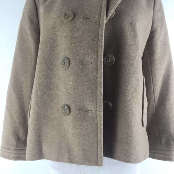 J.Crew Cashmere Blend Peacoat Size M/L - Picture 3 of 7